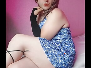 @crossdresserkitty primarily YOUTUBE This Swag FEMBOY Blonde Incise in Say no to Unapproachable Section in HIGH HEELS (Crossdresser, Transvestite)