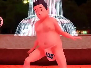 japanese 3D gay dance